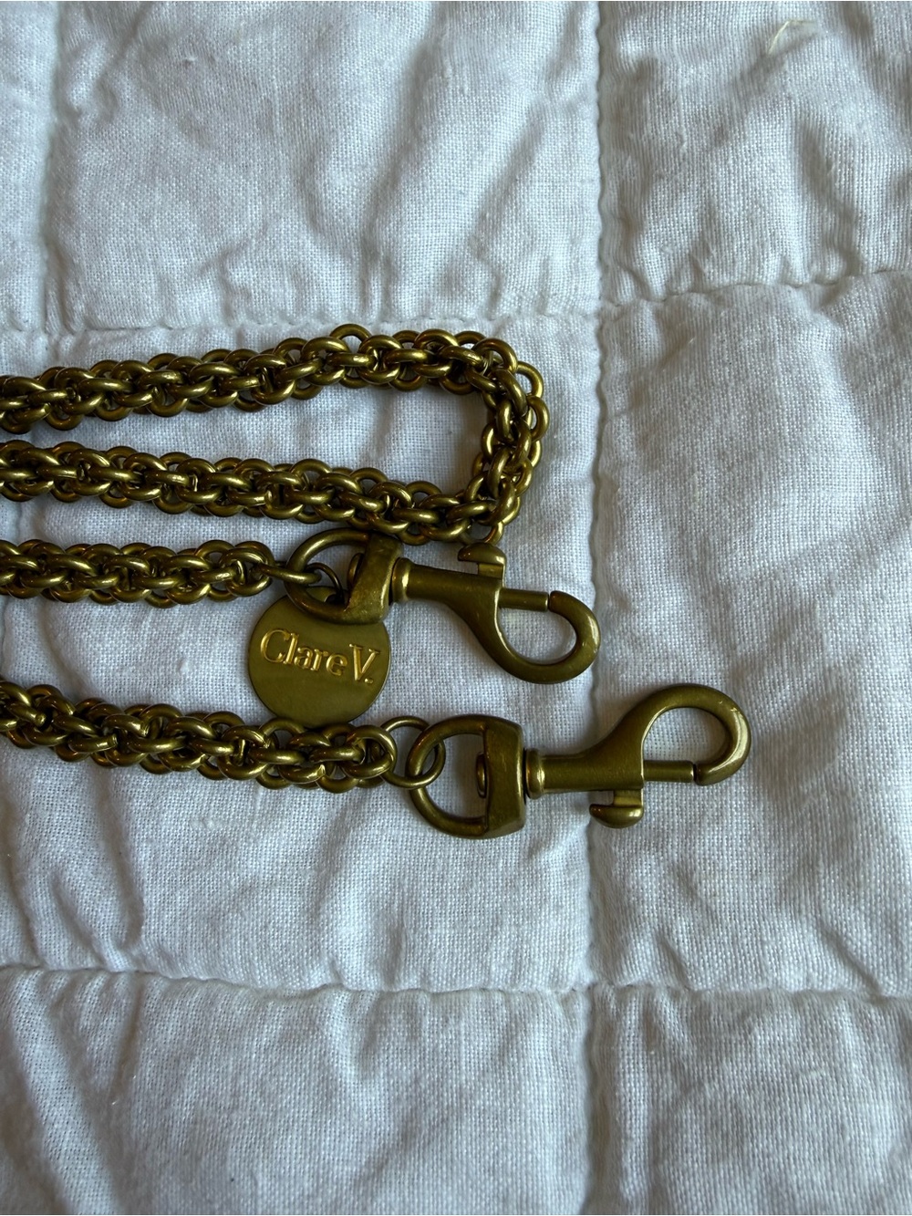 Clare V Chain Crossbody Strap - Picture 2 of 5